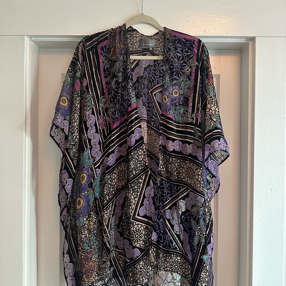 Anthropologie Floral Geometric Layer